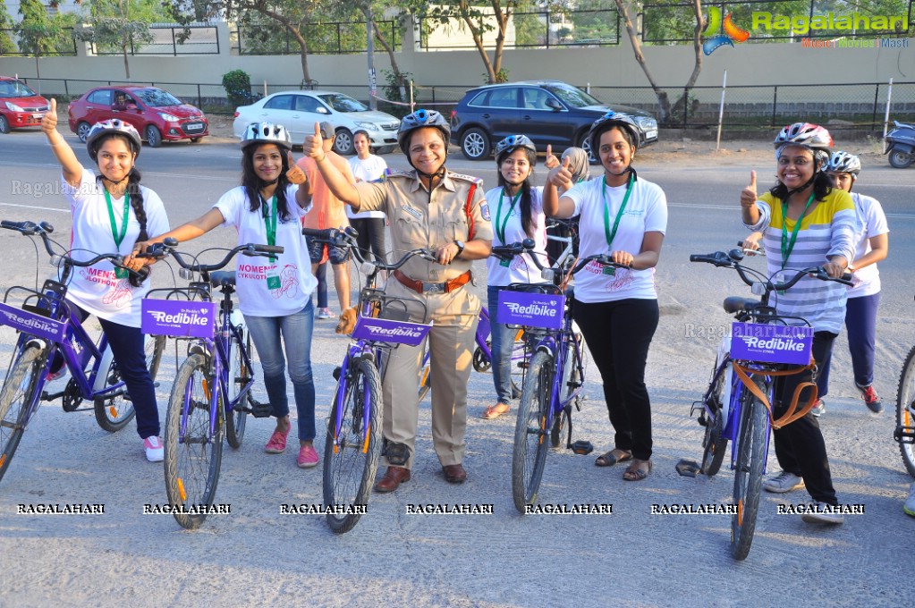 Women's Cykulothon at Continental Hospitals, Nanakramguda, Hyderabad