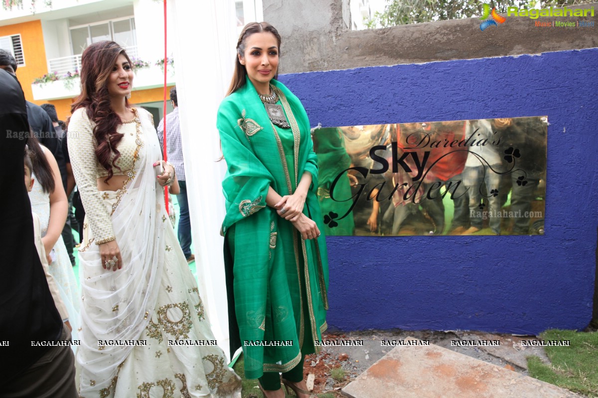 Malaika Arora Khan launches Daredia's Sky Garden and Urban Villa