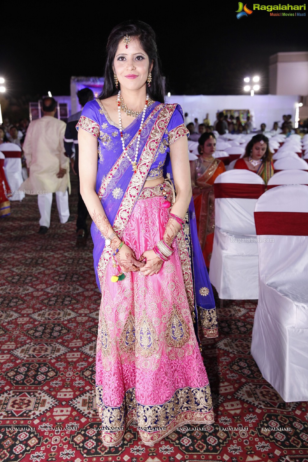 Grand Wedding Ceremony of Disha with Shubham at King's Palace, Hyderabad