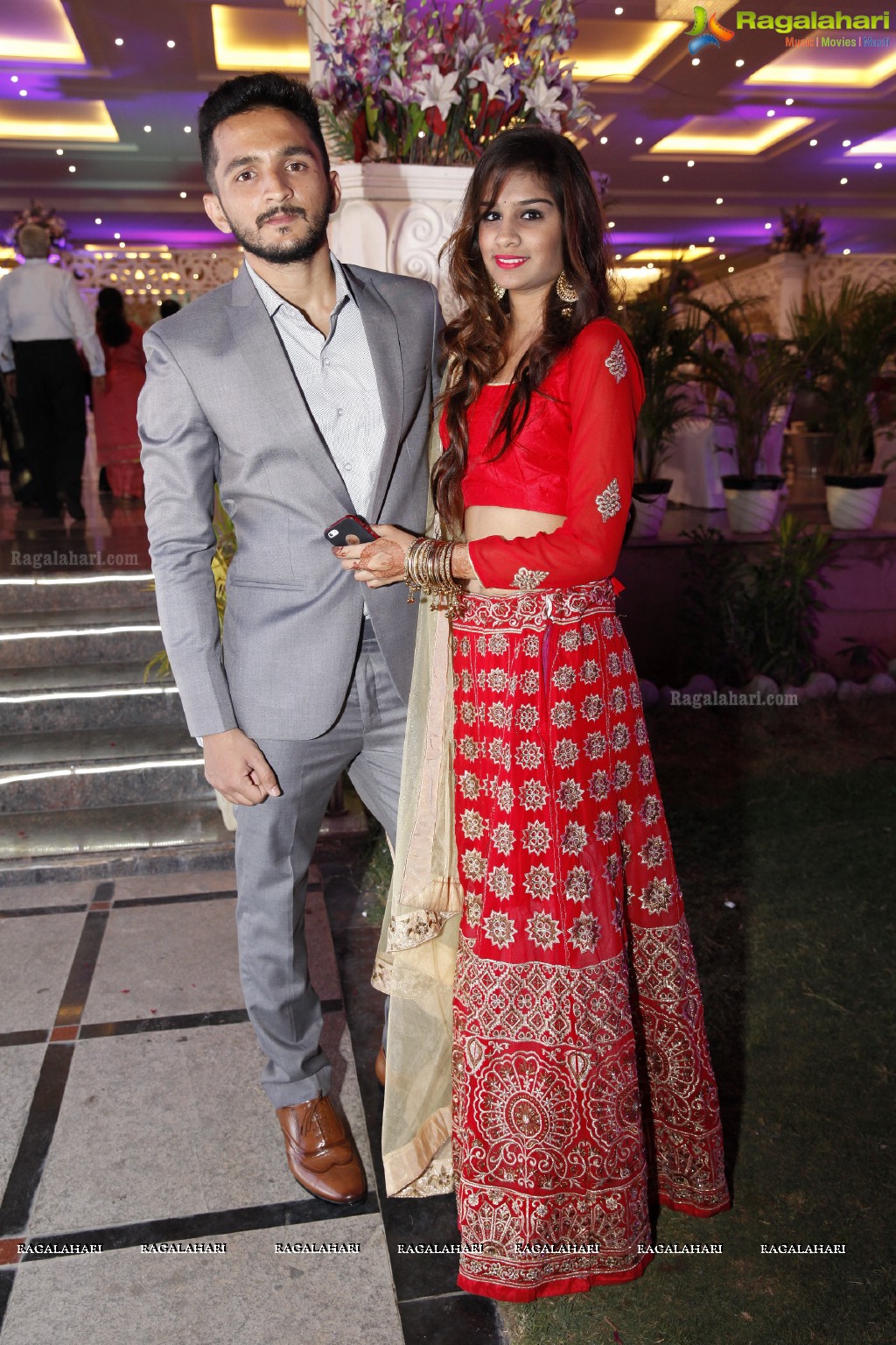 Grand Wedding Ceremony of Disha with Shubham at King's Palace, Hyderabad