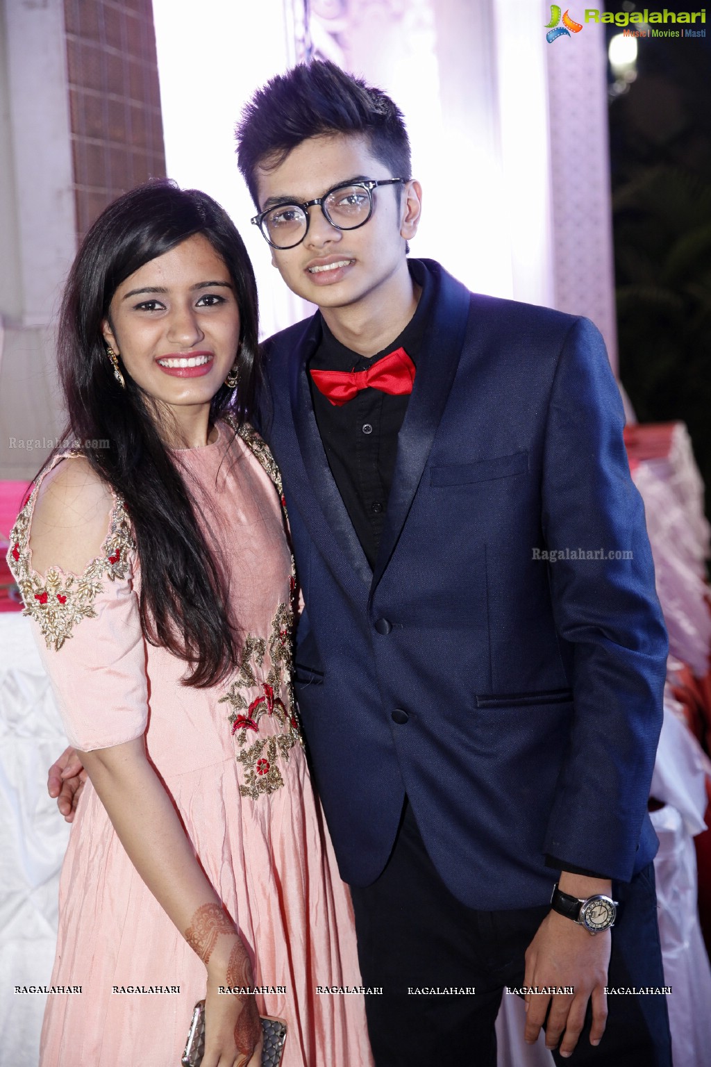 Grand Wedding Ceremony of Disha with Shubham at King's Palace, Hyderabad