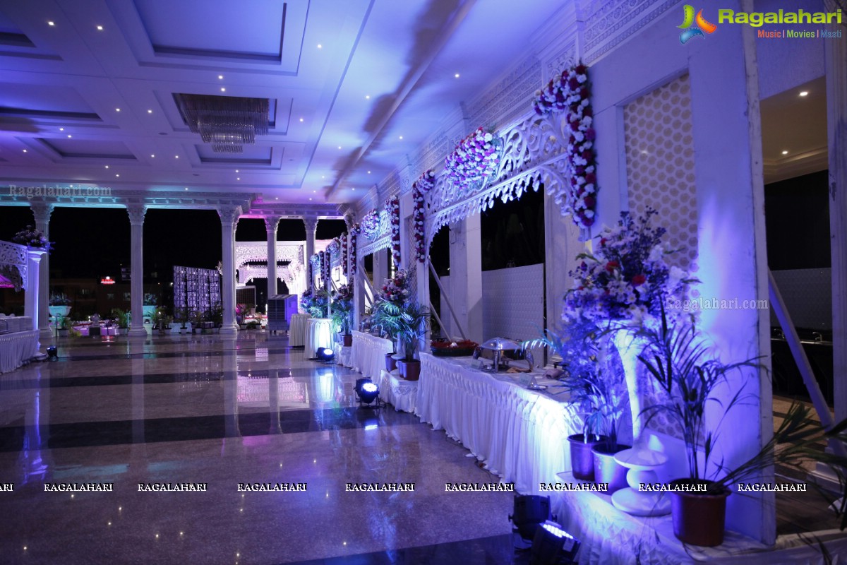 Grand Wedding Ceremony of Disha with Shubham at King's Palace, Hyderabad