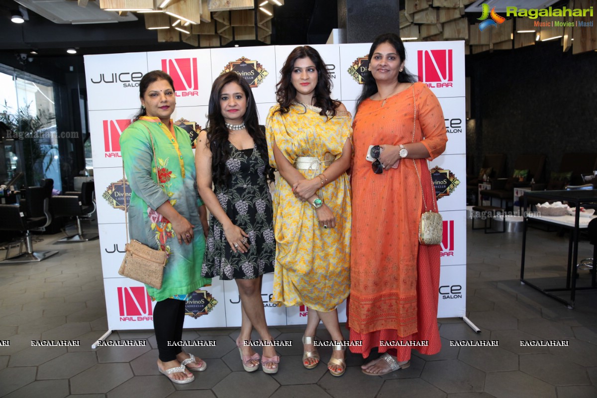 Divinos Ladies Club Ooh La La Spa Party at Juice Salon, Jubilee Hills, Hyderabad