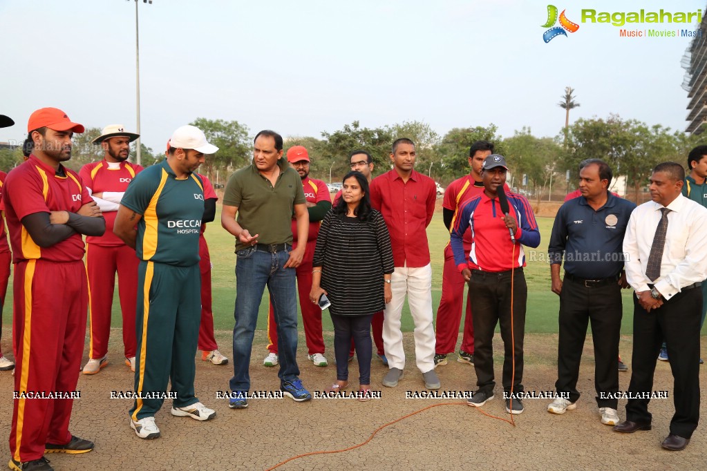 Doctors Cricket League (Season 4) at Babu Khan Arena, Gachibowli, Hyderabad