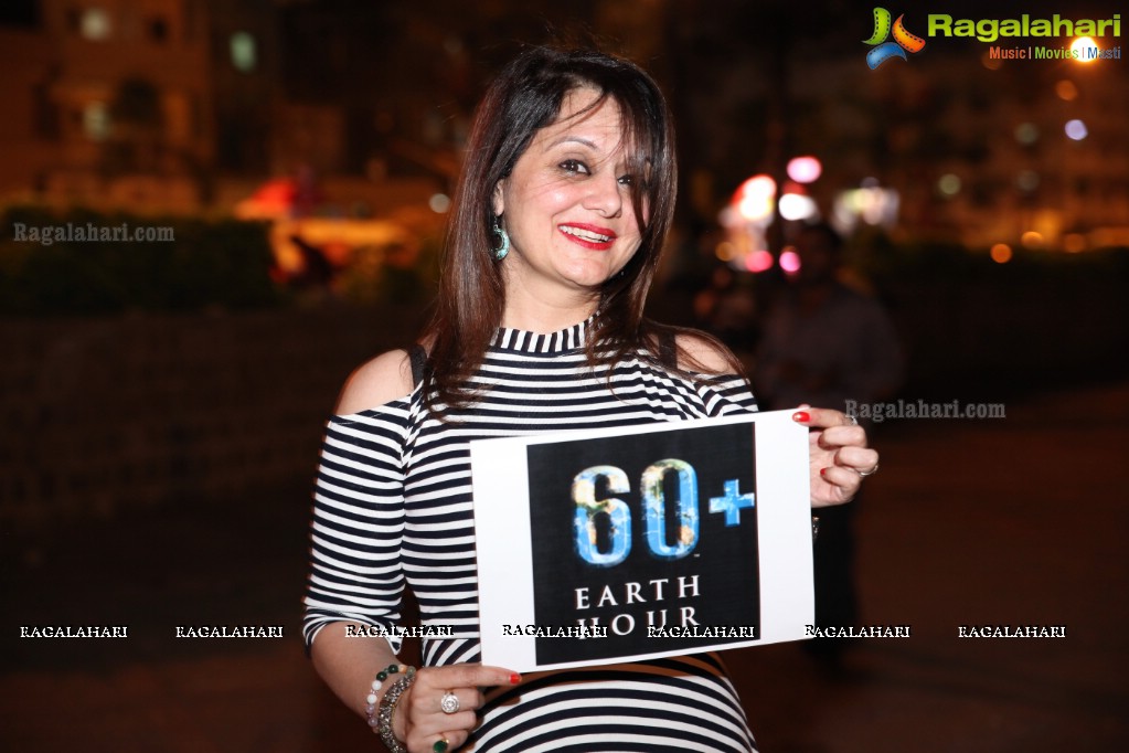 Bonnya Lahiry Chattopadhyay Presents Earth Hour Supported by AR Foundation at People's Plaza