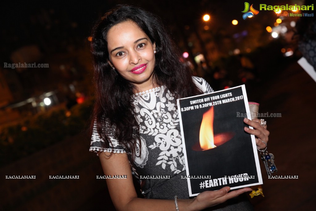 Bonnya Lahiry Chattopadhyay Presents Earth Hour Supported by AR Foundation at People's Plaza