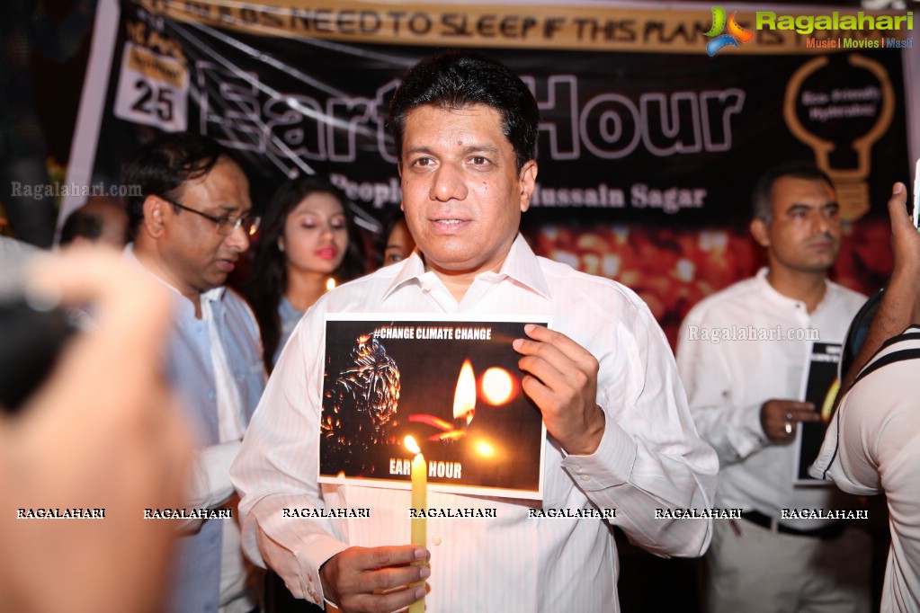 Bonnya Lahiry Chattopadhyay Presents Earth Hour Supported by AR Foundation at People's Plaza