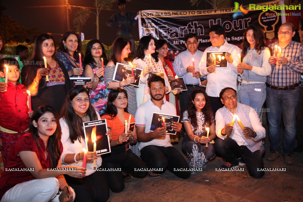 Bonnya Lahiry Chattopadhyay Presents Earth Hour Supported by AR Foundation at People's Plaza