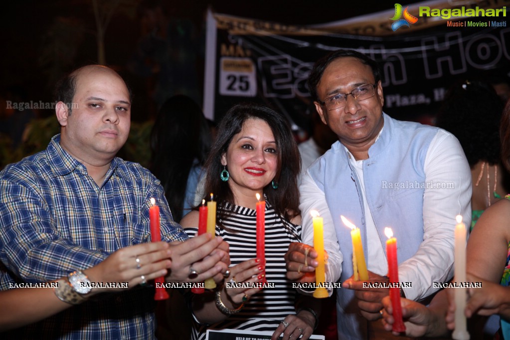 Bonnya Lahiry Chattopadhyay Presents Earth Hour Supported by AR Foundation at People's Plaza