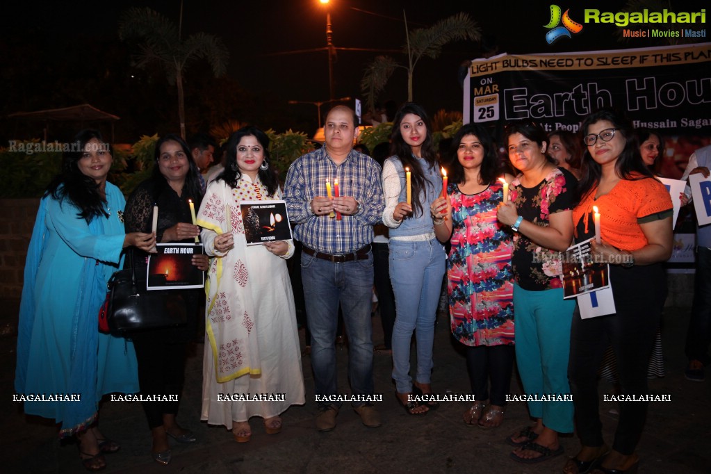 Bonnya Lahiry Chattopadhyay Presents Earth Hour Supported by AR Foundation at People's Plaza