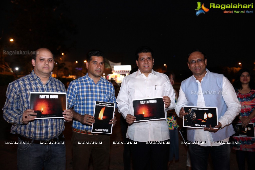 Bonnya Lahiry Chattopadhyay Presents Earth Hour Supported by AR Foundation at People's Plaza