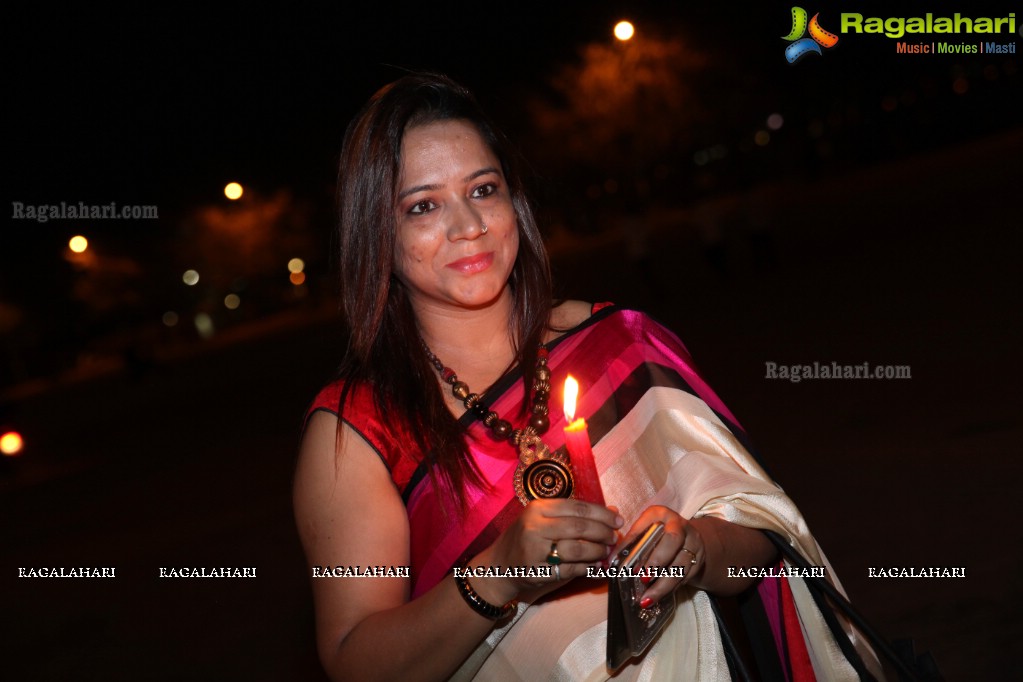 Bonnya Lahiry Chattopadhyay Presents Earth Hour Supported by AR Foundation at People's Plaza