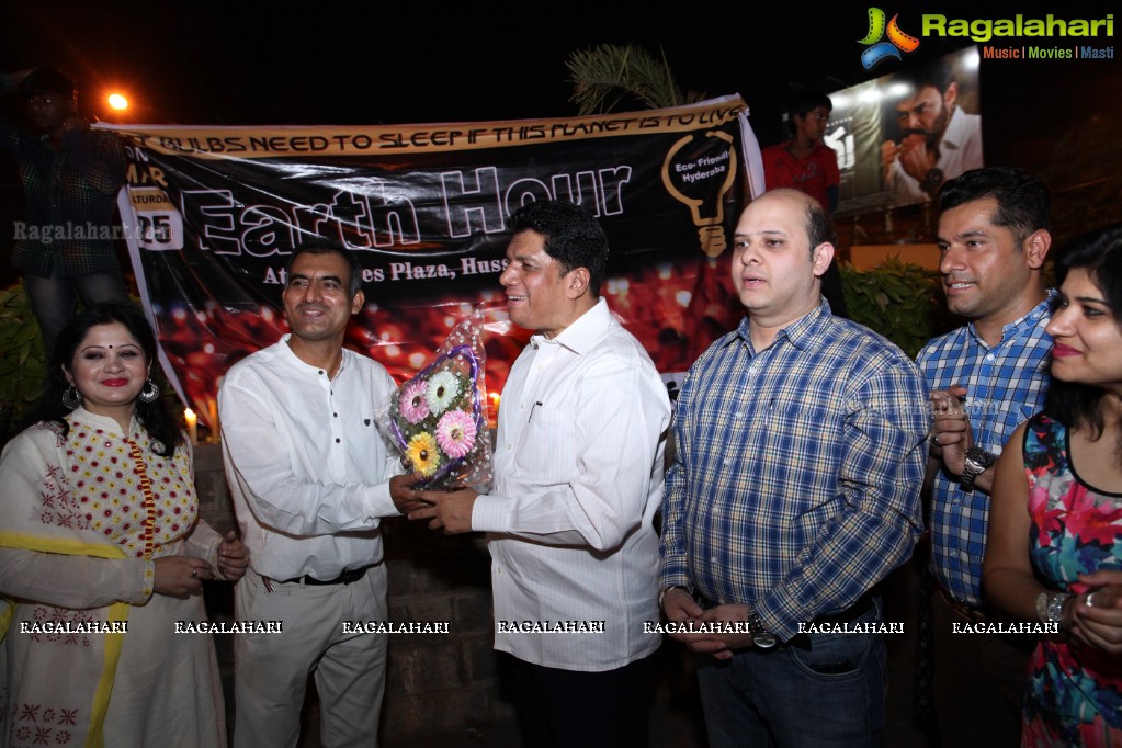 Bonnya Lahiry Chattopadhyay Presents Earth Hour Supported by AR Foundation at People's Plaza