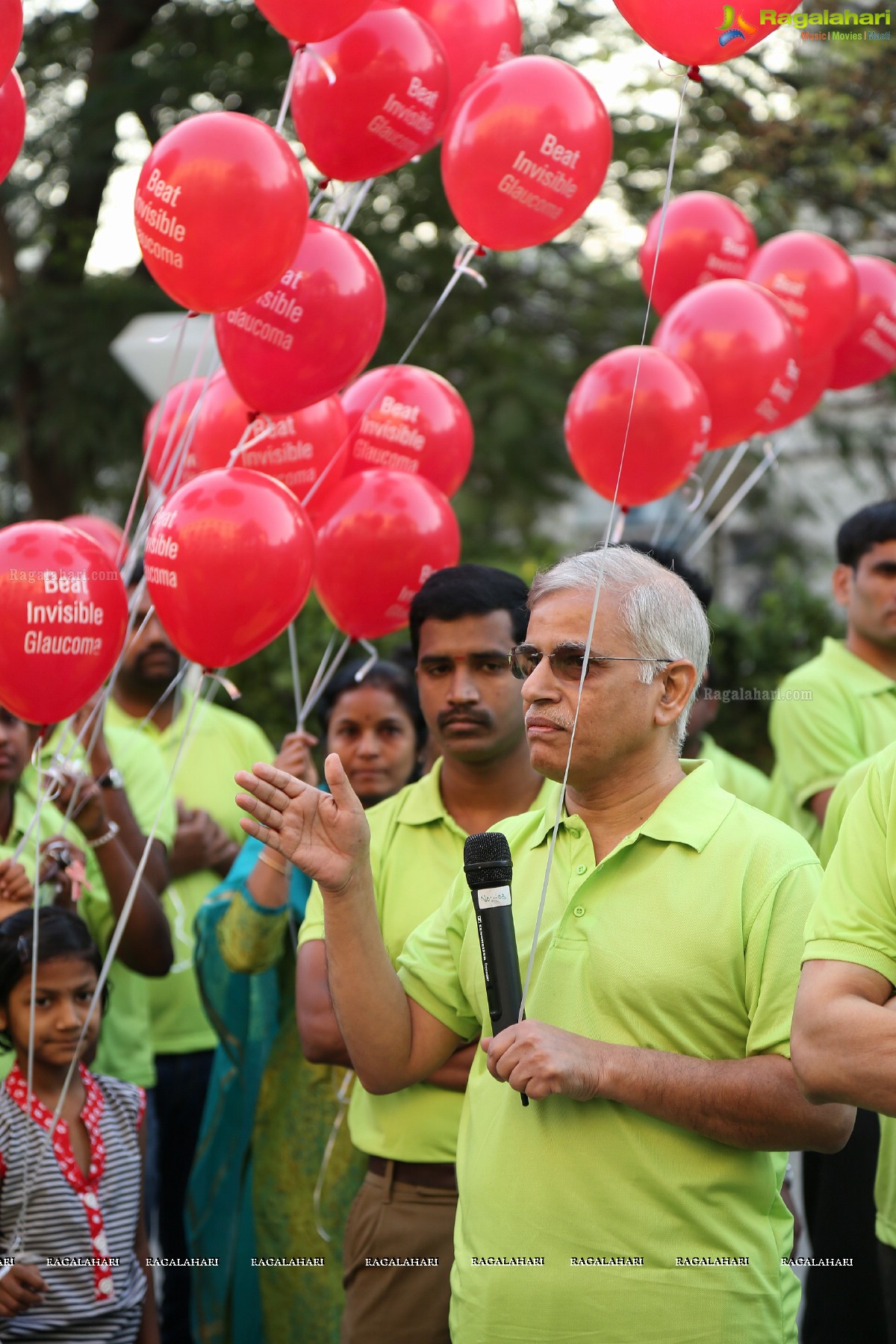 Glaucoma Awareness Walk 2017 by L V Prasad Eye Institute, Hyderabad