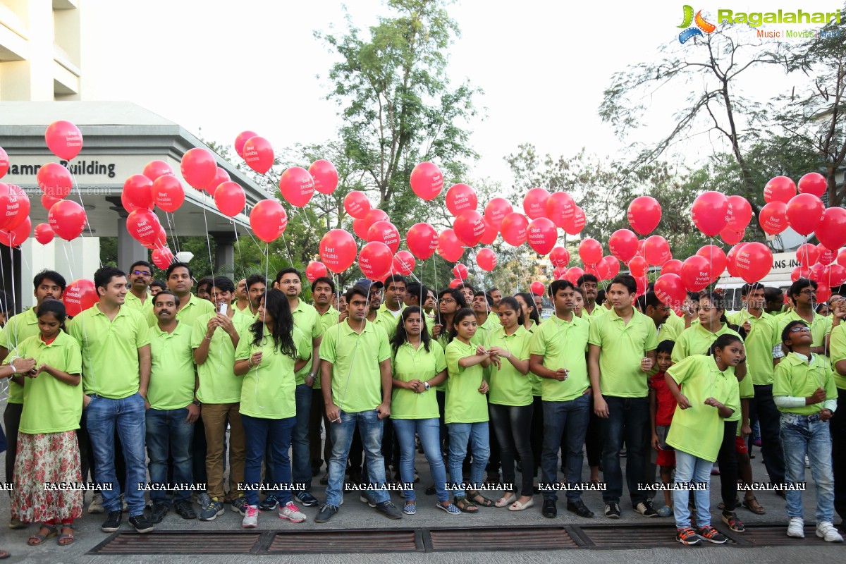 Glaucoma Awareness Walk 2017 by L V Prasad Eye Institute, Hyderabad