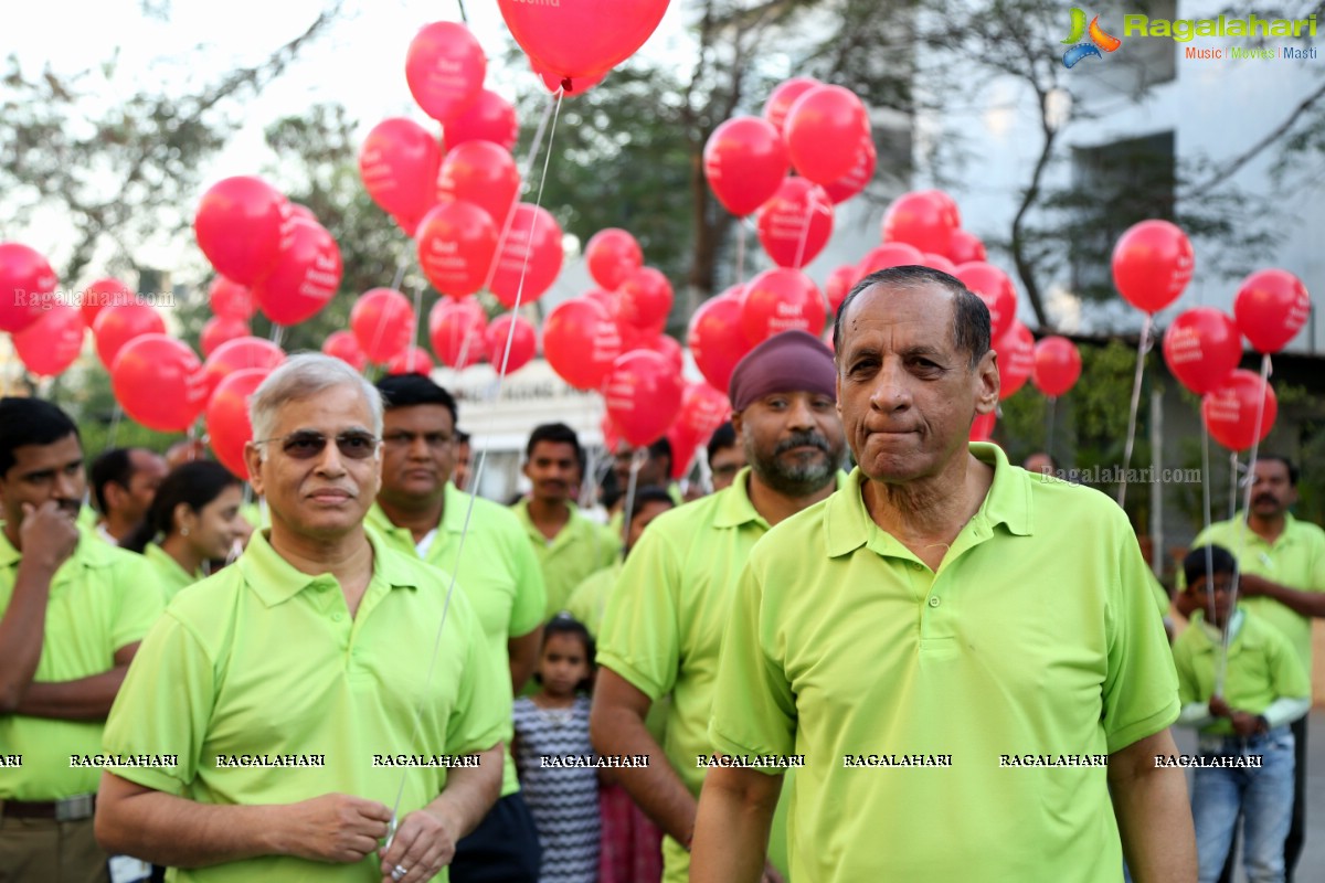 Glaucoma Awareness Walk 2017 by L V Prasad Eye Institute, Hyderabad