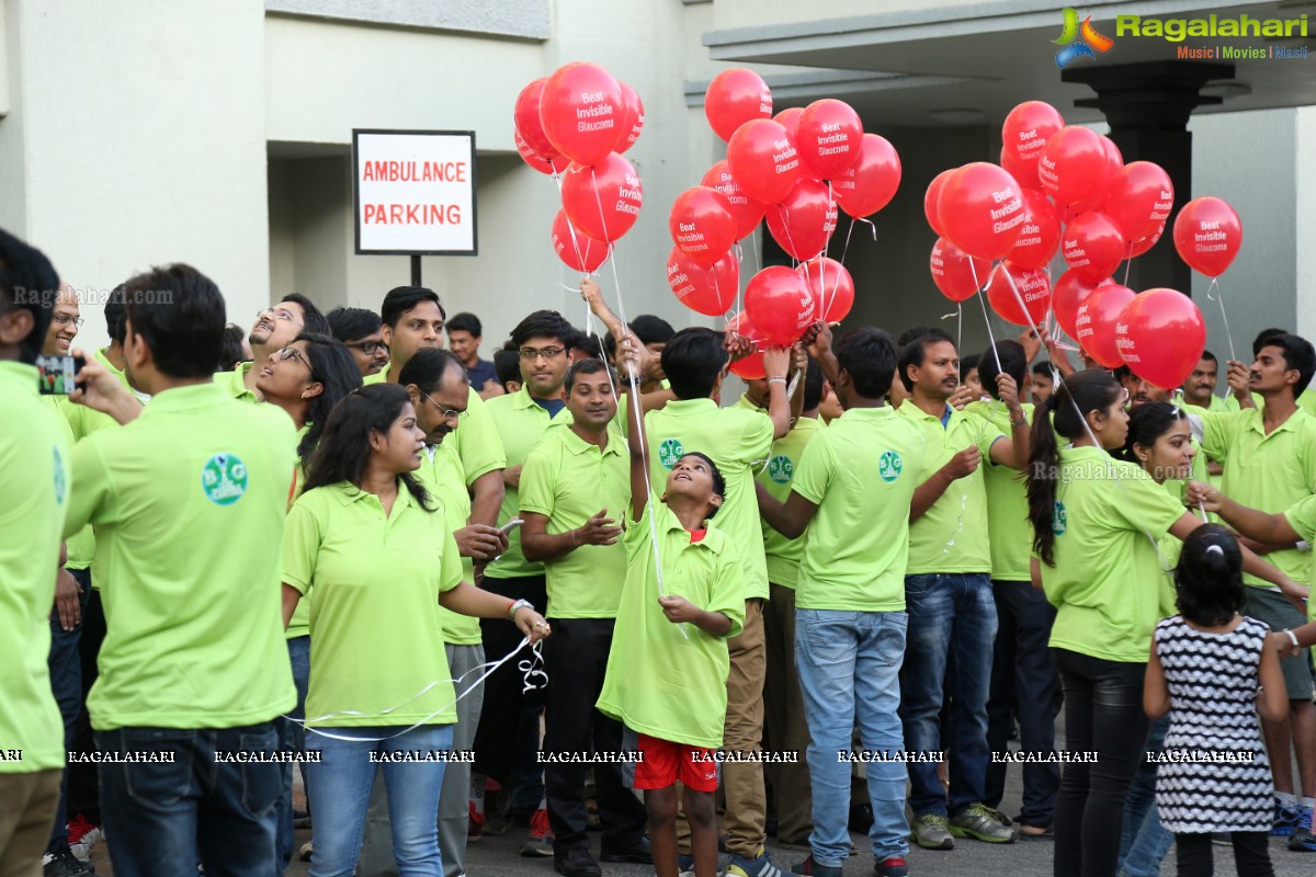 Glaucoma Awareness Walk 2017 by L V Prasad Eye Institute, Hyderabad