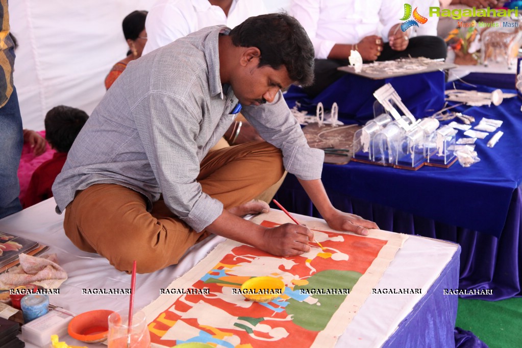 Grand Launch of Golkonda Craft Bazaar 2017 at NTR Stadium, Hyderabad