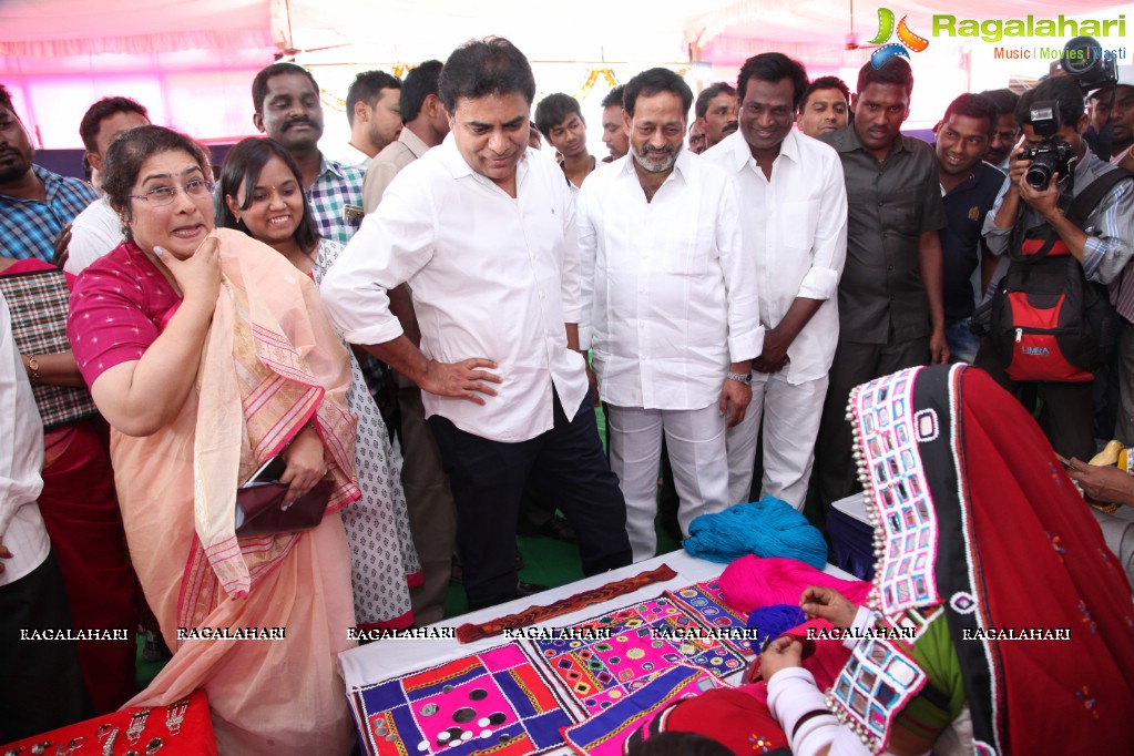 Grand Launch of Golkonda Craft Bazaar 2017 at NTR Stadium, Hyderabad