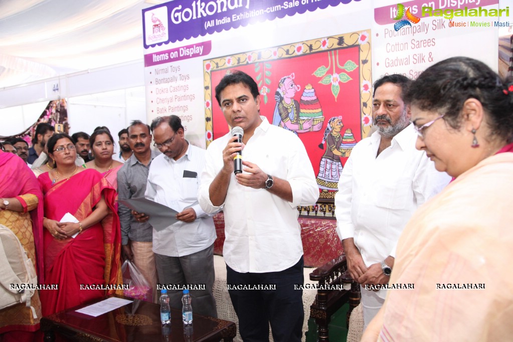 Grand Launch of Golkonda Craft Bazaar 2017 at NTR Stadium, Hyderabad