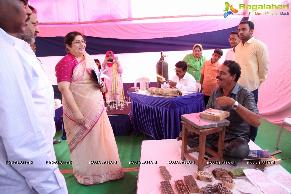 Grand Launch of Golkonda Craft Bazaar 2017 at NTR Stadium, Hyderabad