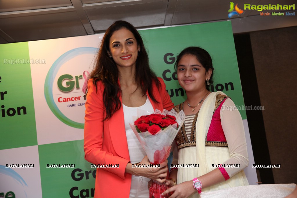 Grace Cancer Foundation Felicitation of Kids by Shilpa Reddy