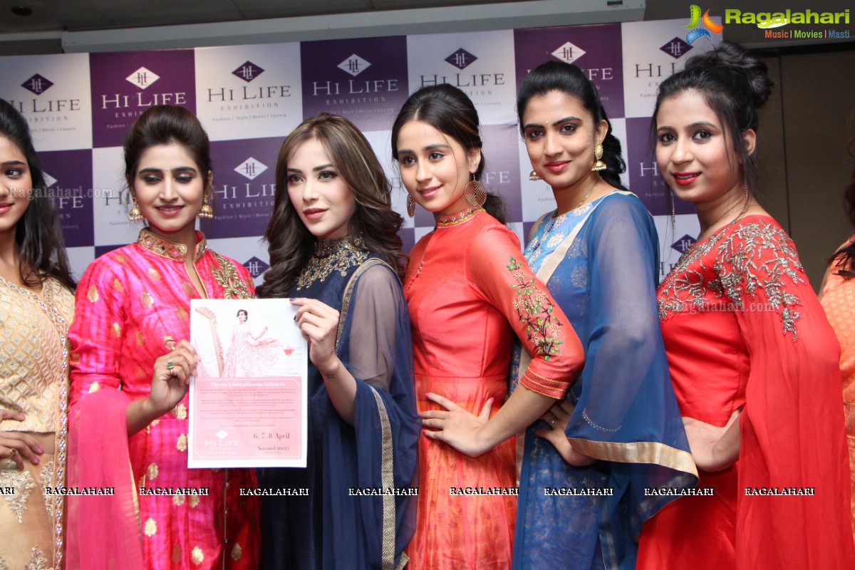 Grand Curtain Raiser of Hi Life Luxury Designer Exhibition at HICC, Hyderabad