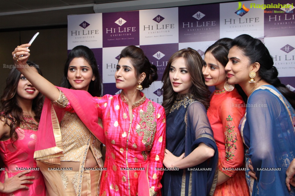 Grand Curtain Raiser of Hi Life Luxury Designer Exhibition at HICC, Hyderabad