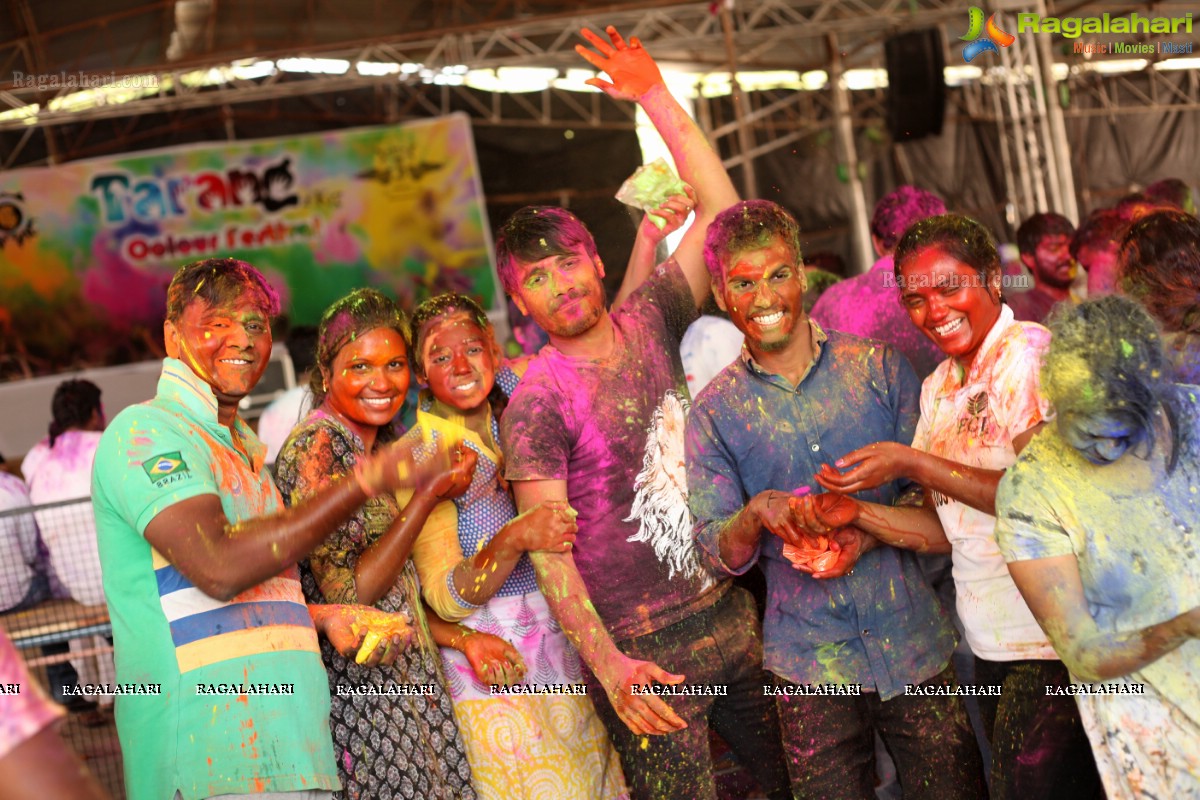 Tarang Color Festival at Nampally Exhibition Grounds, Hyderabad