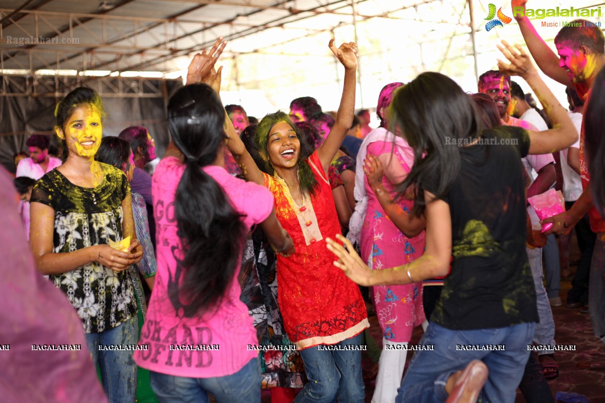 Tarang Color Festival at Nampally Exhibition Grounds, Hyderabad