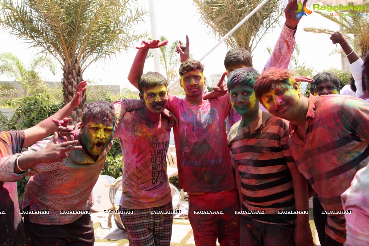 Holi 2017 Celebrations at S Convention, Hyderabad