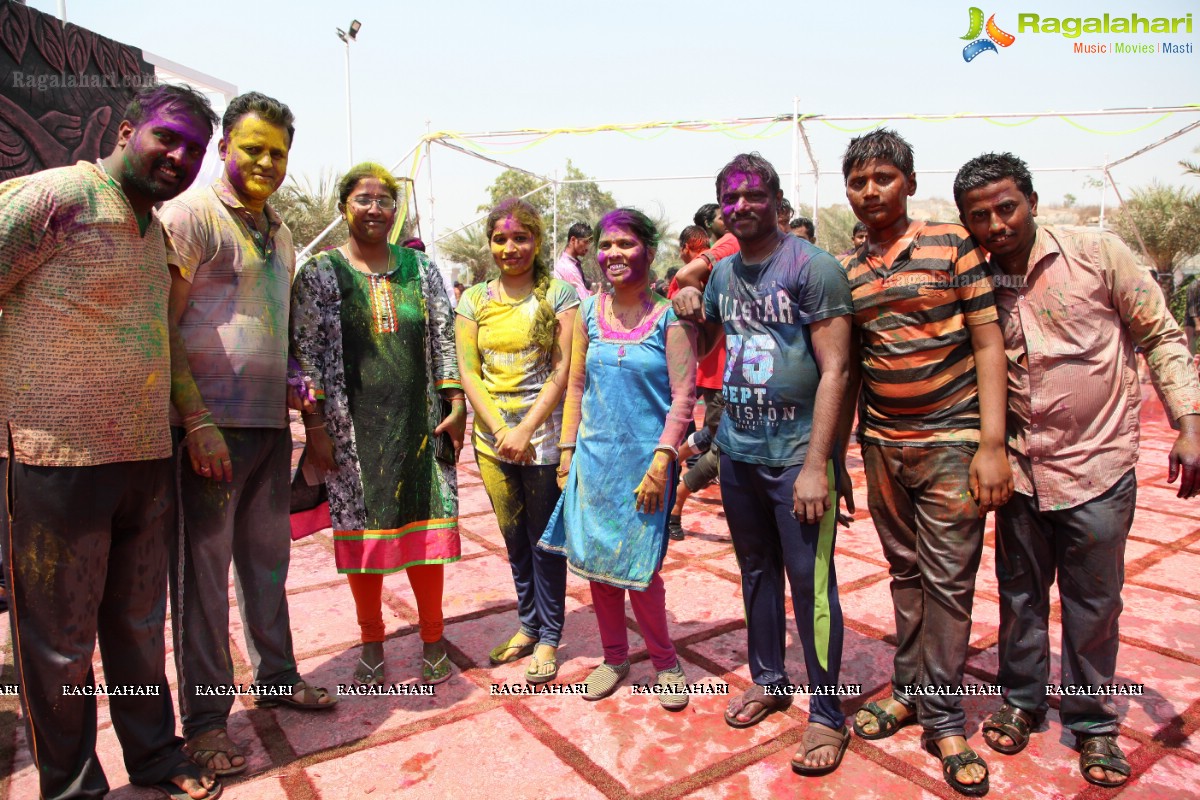 Holi 2017 Celebrations at S Convention, Hyderabad