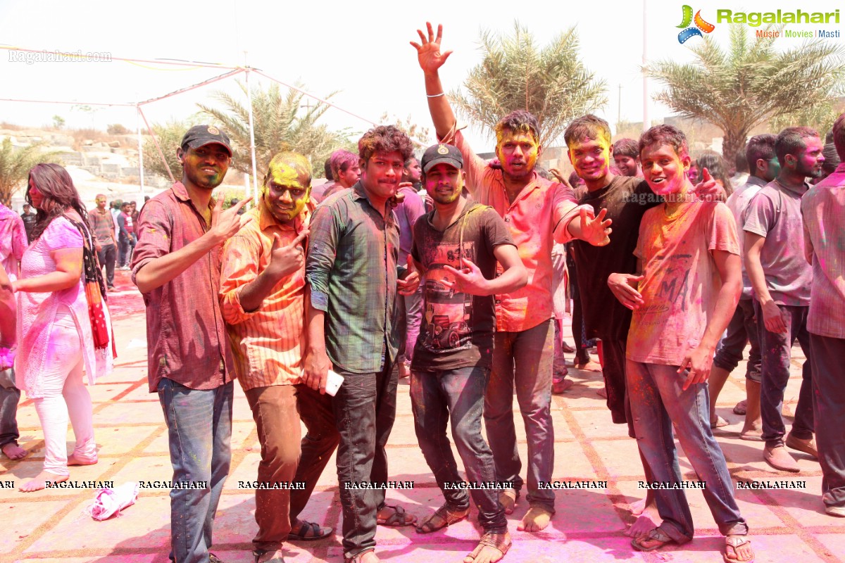 Holi 2017 Celebrations at S Convention, Hyderabad