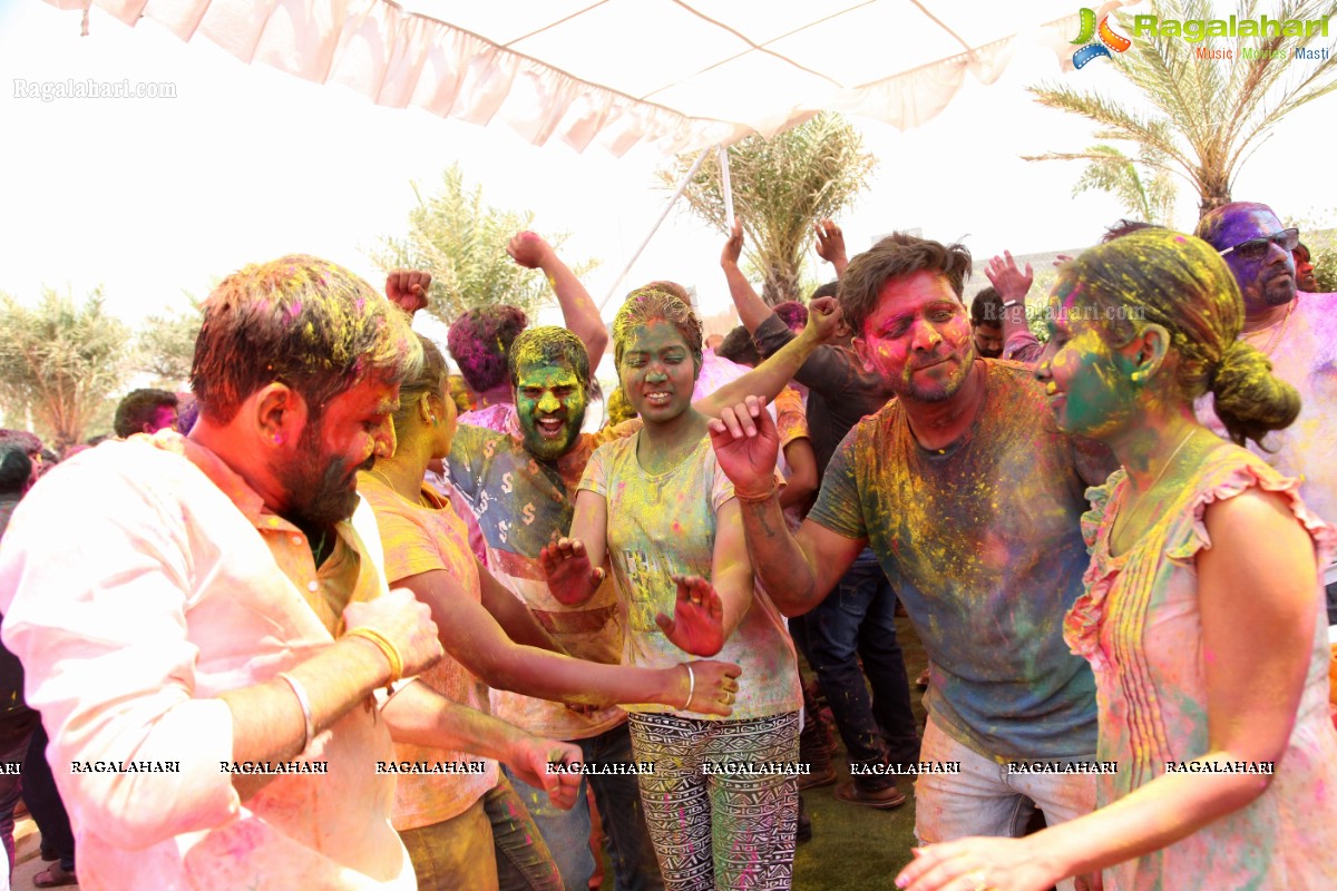 Holi 2017 Celebrations at S Convention, Hyderabad