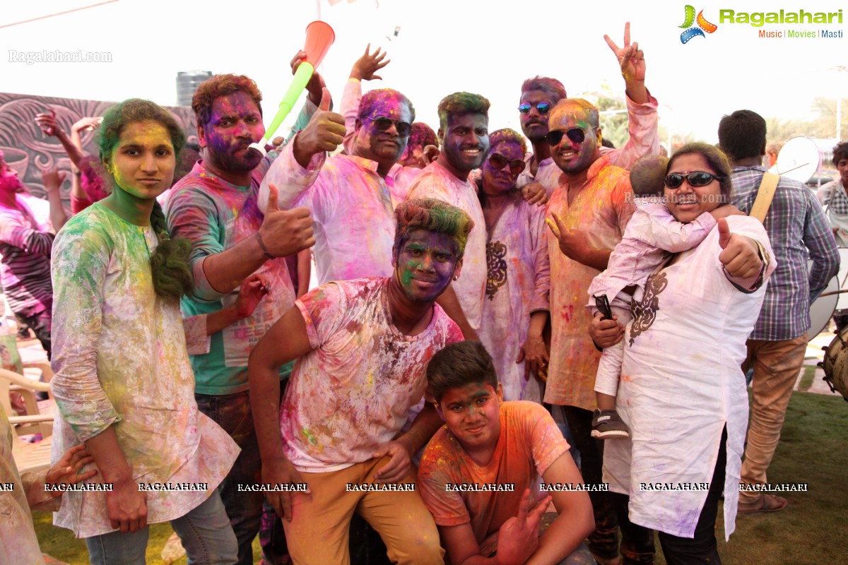 Holi 2017 Celebrations at S Convention, Hyderabad