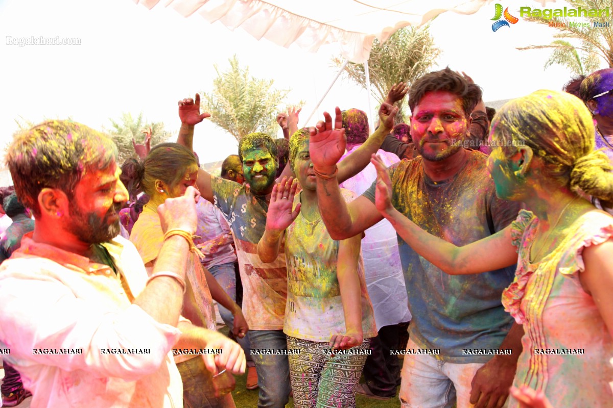 Holi 2017 Celebrations at S Convention, Hyderabad