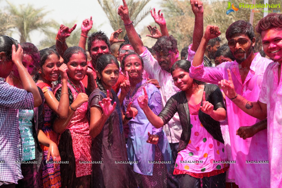 Holi 2017 Celebrations at S Convention, Hyderabad