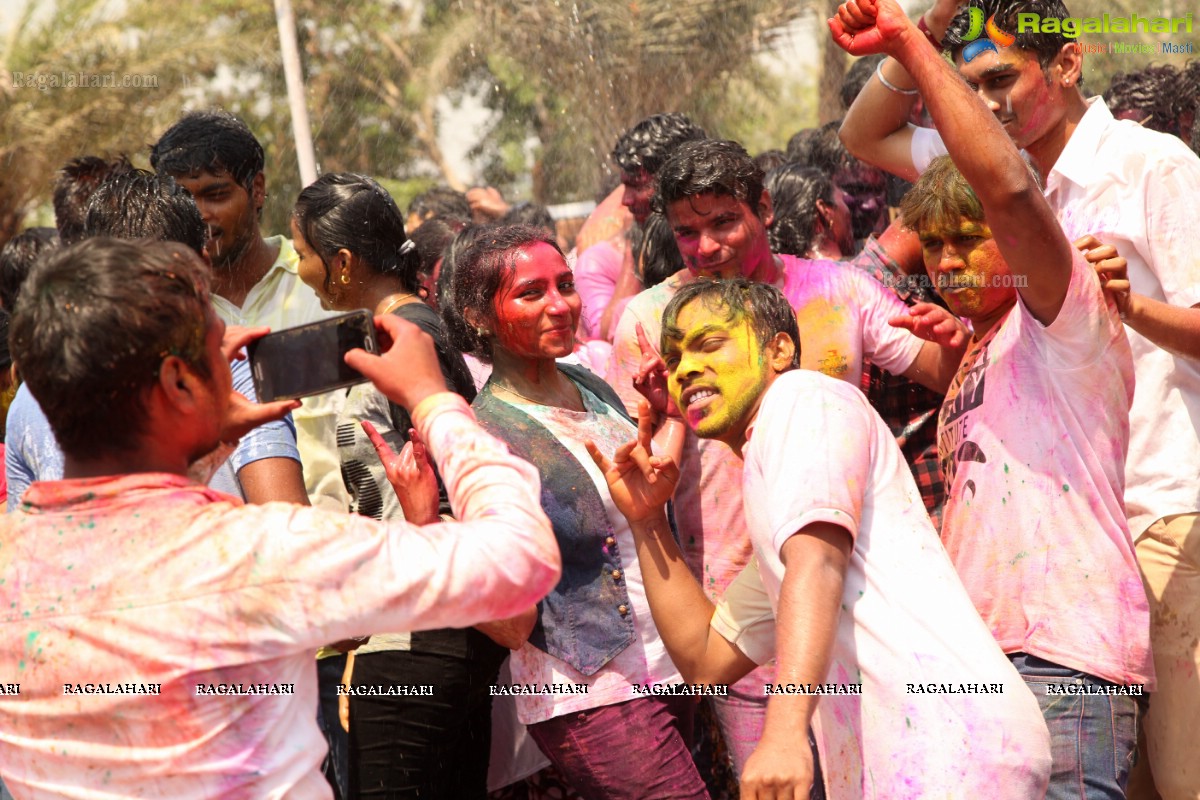 Holi 2017 Celebrations at S Convention, Hyderabad