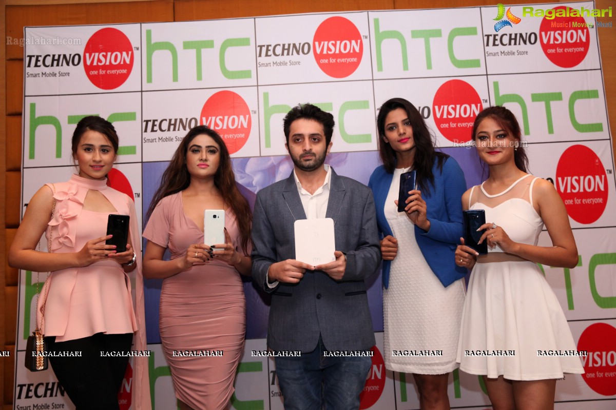 HTC U Ultra Smart Phone Launch by Technovision Smart Mobile Stores at Hotel Marigold, Hyderabad