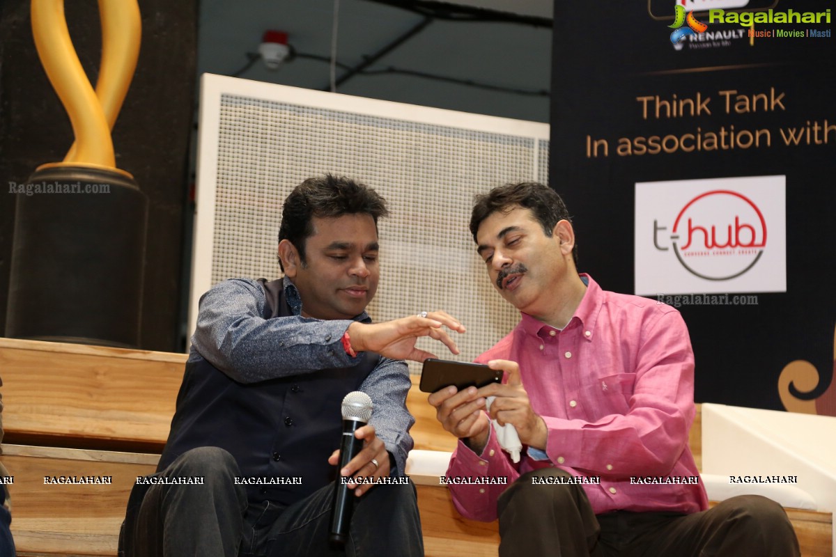 IIFA Utsavam Think Tank at T-Hub - An Interactive Workshop with AR Rahman, Hyderabad