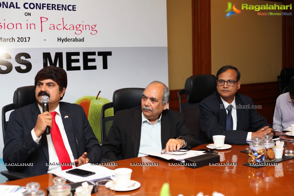 Indian Institute of Packaging Hyderabad Press Conference at Hotel ITC Kakatiya, Hyderabad