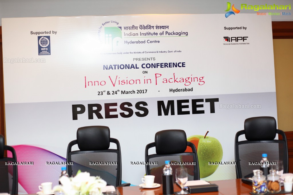 Indian Institute of Packaging Hyderabad Press Conference at Hotel ITC Kakatiya, Hyderabad