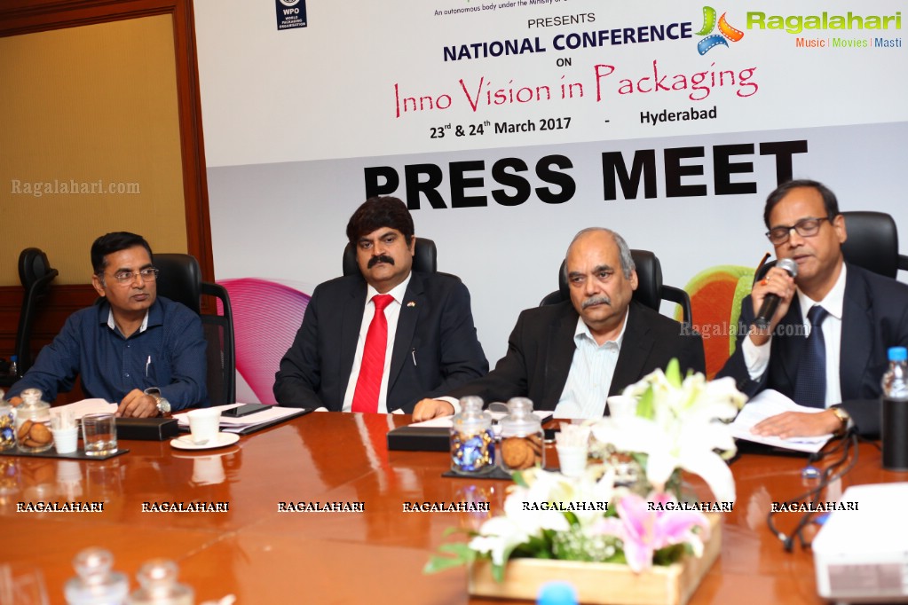 Indian Institute of Packaging Hyderabad Press Conference at Hotel ITC Kakatiya, Hyderabad