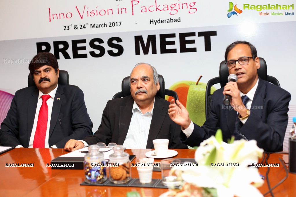 Indian Institute of Packaging Hyderabad Press Conference at Hotel ITC Kakatiya, Hyderabad