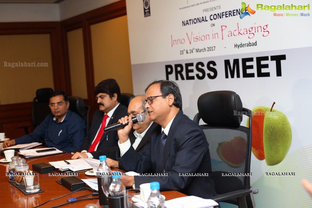 Indian Institute of Packaging Hyderabad Press Conference at Hotel ITC Kakatiya, Hyderabad