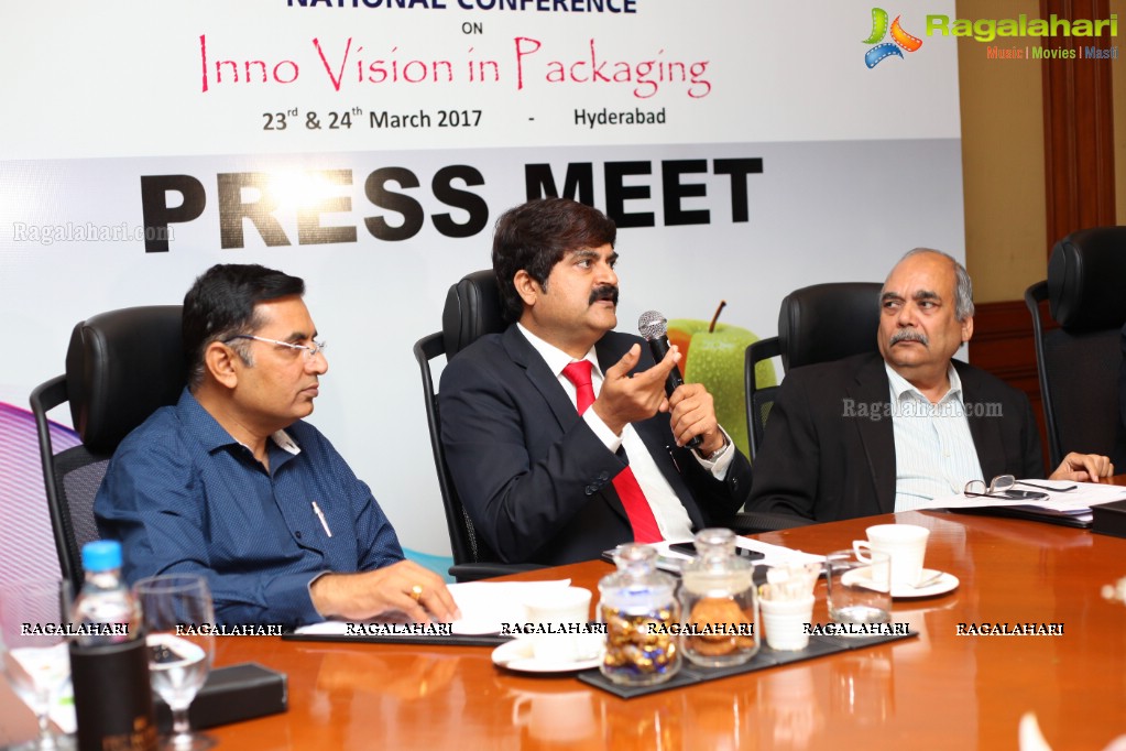 Indian Institute of Packaging Hyderabad Press Conference at Hotel ITC Kakatiya, Hyderabad