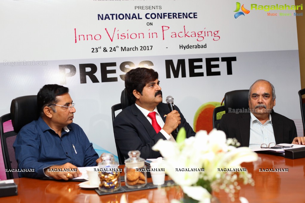 Indian Institute of Packaging Hyderabad Press Conference at Hotel ITC Kakatiya, Hyderabad