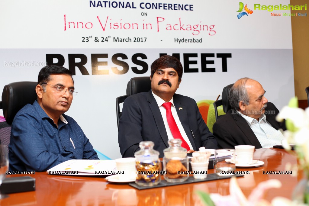 Indian Institute of Packaging Hyderabad Press Conference at Hotel ITC Kakatiya, Hyderabad