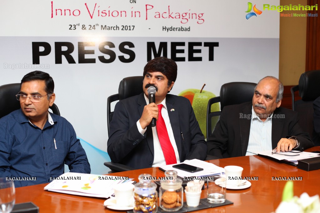 Indian Institute of Packaging Hyderabad Press Conference at Hotel ITC Kakatiya, Hyderabad