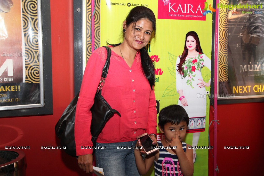 Kaira Movie Promotions at PVR Punjagutta, Hyderabad